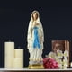 thumbnail image 4 of Estatua de la Virgen María QIANLING de resina, 30 cm, decoración católica, 4 of 7