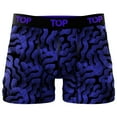 thumbnail image 2 of TOP Men's Cotton Blend Boxer Briefs, Soft & Breathable, Pack of 3, Sizes S-2XL, 2 of 5