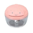 thumbnail image 2 of Mini Garlic Grinder Onion Chopper, Mini Electric Garlic Chopper Portable Veggie Chopper Portable Speed Vegetable Cutter  For Onion Garlic Pepper Vegetable Meat Mincer, 2 of 8
