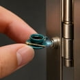thumbnail image 5 of Magnetic Decorative Door Hinge Toppers – Animal Designs, Copper Material, Whimsical Home Décor, 5 of 7
