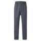 thumbnail image 5 of Pantalones holgados de algodón para hombre, tallas grandes: cintura elástica, bolsillos, estilo informal y deportivo, para todas las estaciones., 5 of 8