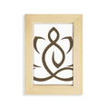 thumbnail image 1 of Culture Lotus Figure Desktop Display Photo Frame Picture Art Painting 5x7 inch, 1 of 3