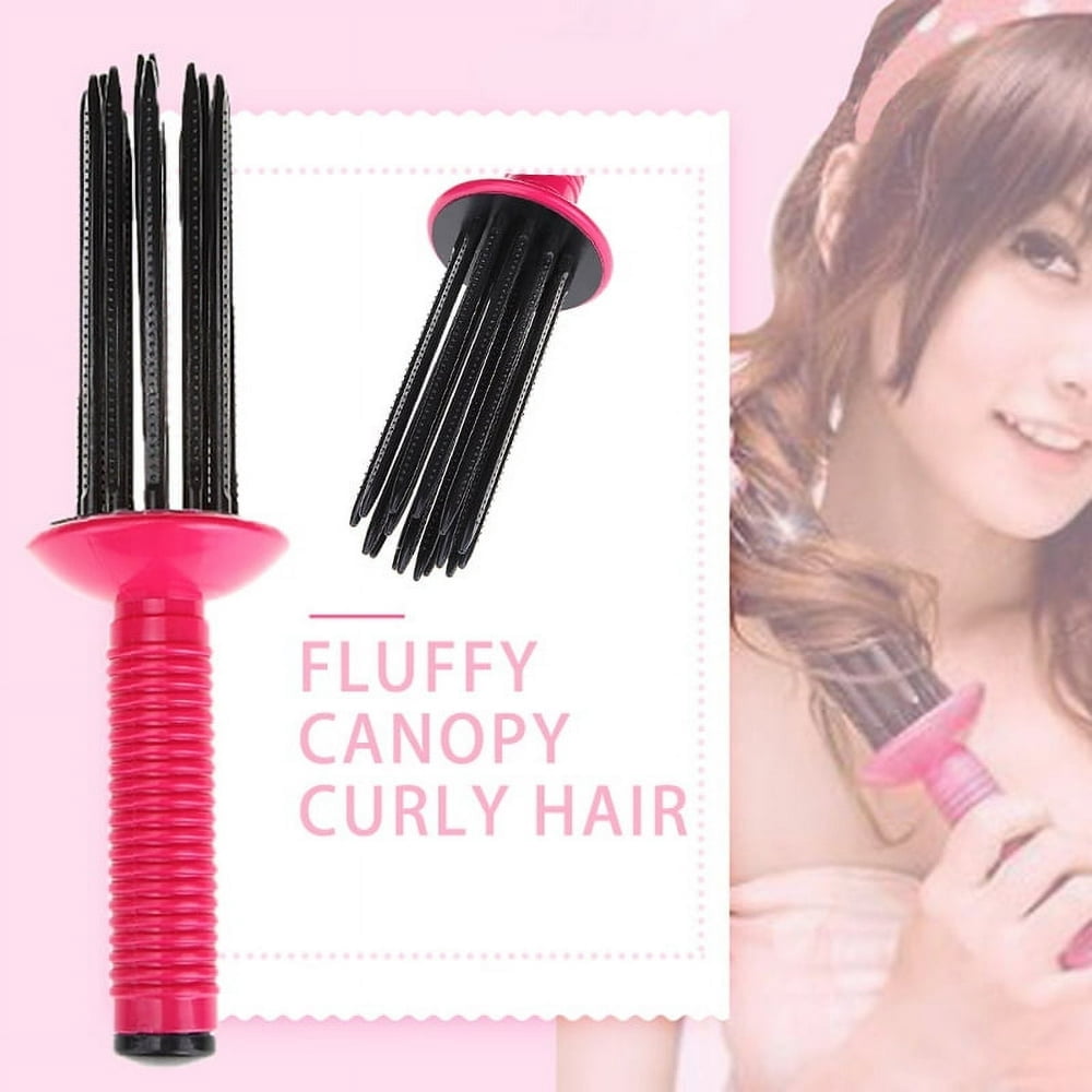 DEBGFS Hair Curler 17 Comb Teeth AntiSlip Curling Wand Hair Fluffy Professional Hairdressing Tool For Home Hair Salon
