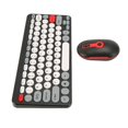thumbnail image 1 of Clavier et Souris pour Machine à Écrire Sans Fil, Clavier Rétro Sans Fil 2,4 g Claviers de Bureau 78 Touches avec Conception Silencieuse pour Bureau, Portable et Ordinateur, 1 of 7