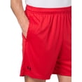 thumbnail image 3 of Pantalones cortos Under Armour Tech de 7 pulgadas para hombre, color rojo/blanco, XXL, 3 of 3