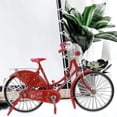 thumbnail image 4 of BESTYASH Tricycle Model Red Bike Model Alloy Home Decoration Office Decor 1 Pcs, 4 of 5