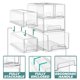 thumbnail image 4 of Organizador pequeño de plástico transparente Sorbus Storage Drawers, paquete de 4, 4 of 7