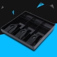 thumbnail image 2 of Cash Register Insert Replacement, Cash Register Drawer Insert Coins Money Storage Box 3 Compartments  For Shop Store For Supermarket, 2 of 8