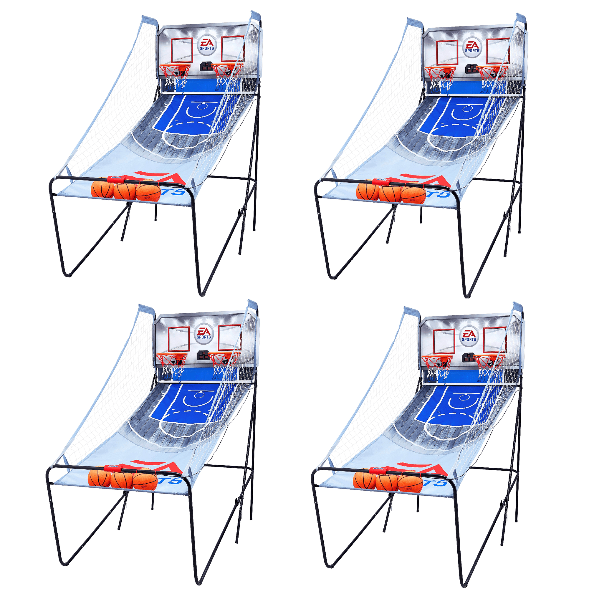 Buy EA Sports Indoor Home Dual 2 Player Arcade Basketball Game with LED  Scoreboard, Basketballs, and Pump Online at desertcartINDIA