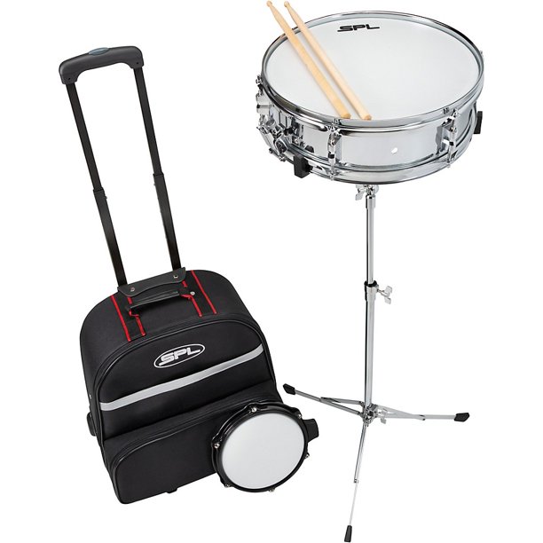 Sound Percussion Labs Snare Drum Kit with Rolling Bag 14 x 4 in