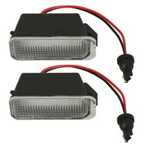 Tineasur lights License Plate Light LED 2pcs Car Owners