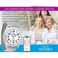 thumbnail image 3 of FIVE SENSES - Bluetooth Atomic Talking Watch for Visually Impaired - App Controlled 2nd Gen Atomic Wrist Watch for Blind and Seniors with Large Numbers (Model 1739A), 3 of 6