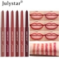 thumbnail image 3 of Julystar Retractable Matte Lip Liner, Waterproof Sweat Resistant Non-Fade Lip Definer, Multi Shades for Full Lip Outlines, Portable Lip Shaping Makeup for Women Daily Party Travel Looks, 3 of 11