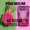 thumbnail image 4 of Dried Red Dragon Fruit Slices, 100% Natural, No Sugar Added (Pack of 2), 4 of 5