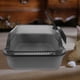 thumbnail image 5 of Caja de arena para gatos con pala, bandeja superior abierta para mascotas, inodoro para mascotas, arenero, arenero para gatos, orinal semicerrado para gatitos, inodoro para conejos, gris oscuro, 5 of 8