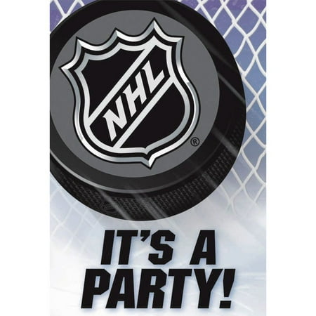 NHL Invitations and Thank You Notes w/ Envelopes (8 ct ea.)