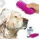 thumbnail image 4 of Cepillo de baño para mascotas - Masajeador de champú de goma para perros y gatos, uso en seco y húmedo, limpieza suave, eliminación del pelo suelto y estimulación de la piel, agarre ergonómico antide, 4 of 6