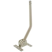 MOUNT MOUNTING POLE MAST FOR ANTENNA SATELLITE J-MOUNT J POLE DISH OUTDOOR WHITE (ASJ-02-WHITE)