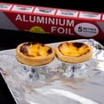 thumbnail image 2 of Minkissy 3 Rouleaux de Papier d'Aluminium pour Cuisson des Aliments, Barbecue, Rôtissage, Papier d'Aluminium Longueur 5 m Largeur 31 cm, 2 of 8