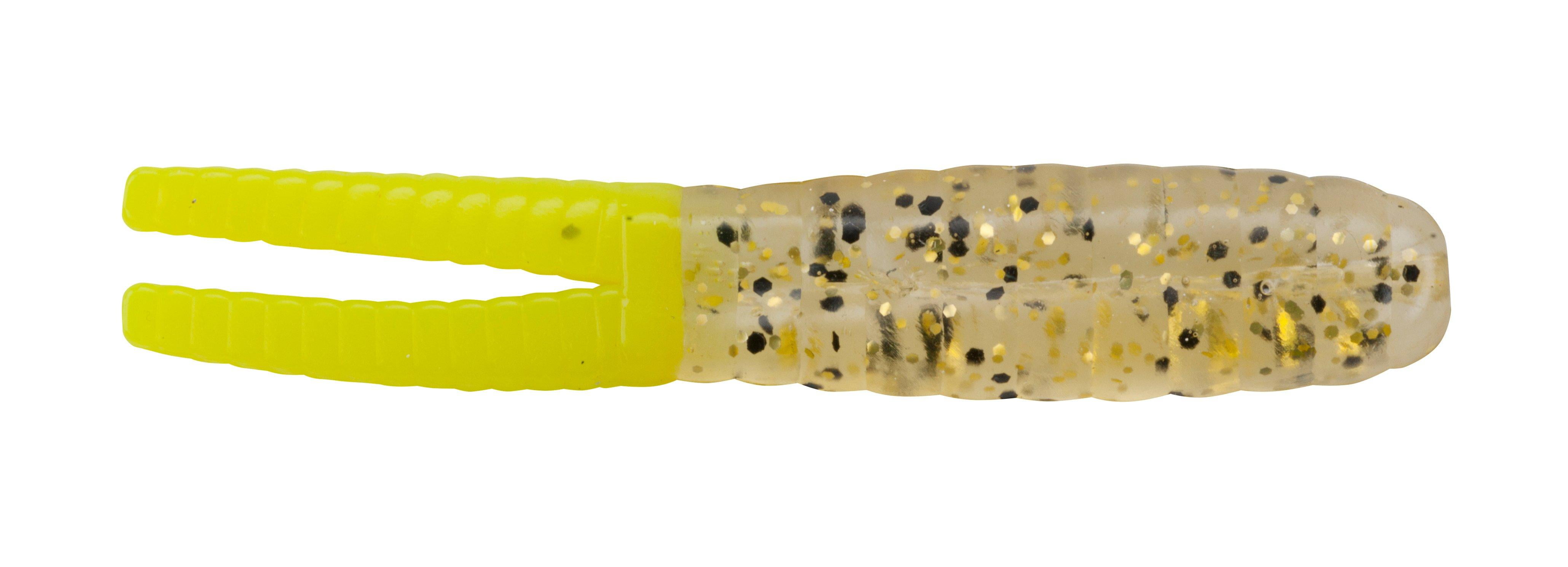 (3 pack) Johnson Original Beetle Spin Fishing Lure, Gold Holo/Chartreuse, 3 in