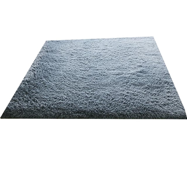 Tapis Shag Modernes Tapis Shaggy Antidérapant Tapis de Chambre Tapis de Sol