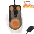 thumbnail image 3 of Heating Mouse Warmer 2400 DPI Adjustable Gaming Mouse for Cold Winter Wired Computer Mice for Gamer Heated Mouse, 3 of 5