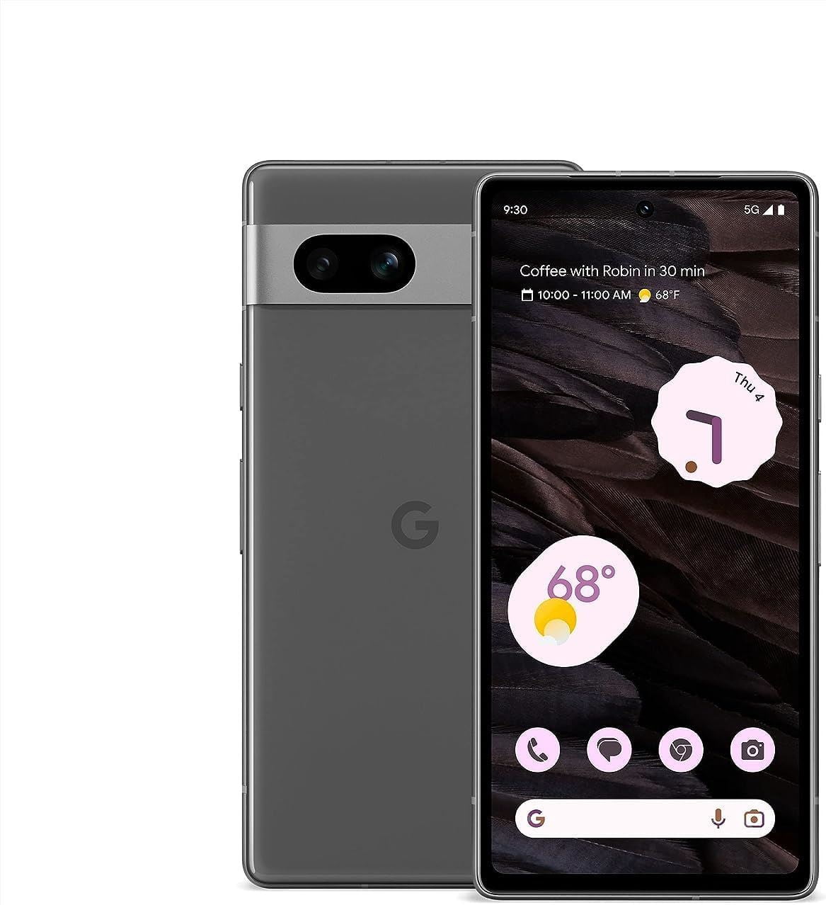 Restored Google Pixel 7a GWKK3 128GB Charcoal Unlocked (Refurbished)