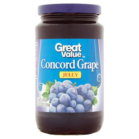 Great Value Concord Grape Jelly 18 oz