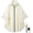 Beige, variant on Rain Poncho Jacket Coat Hooded Zipper Style for Women/Men/Adult with Pocket