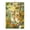 Gold, variant on Easter Rabbits with Tulips Ahead Cross Acrylic Clipboard Drawing Board with Hook Writing Pad File Storage A4 Size Gold 12.5" x 9"