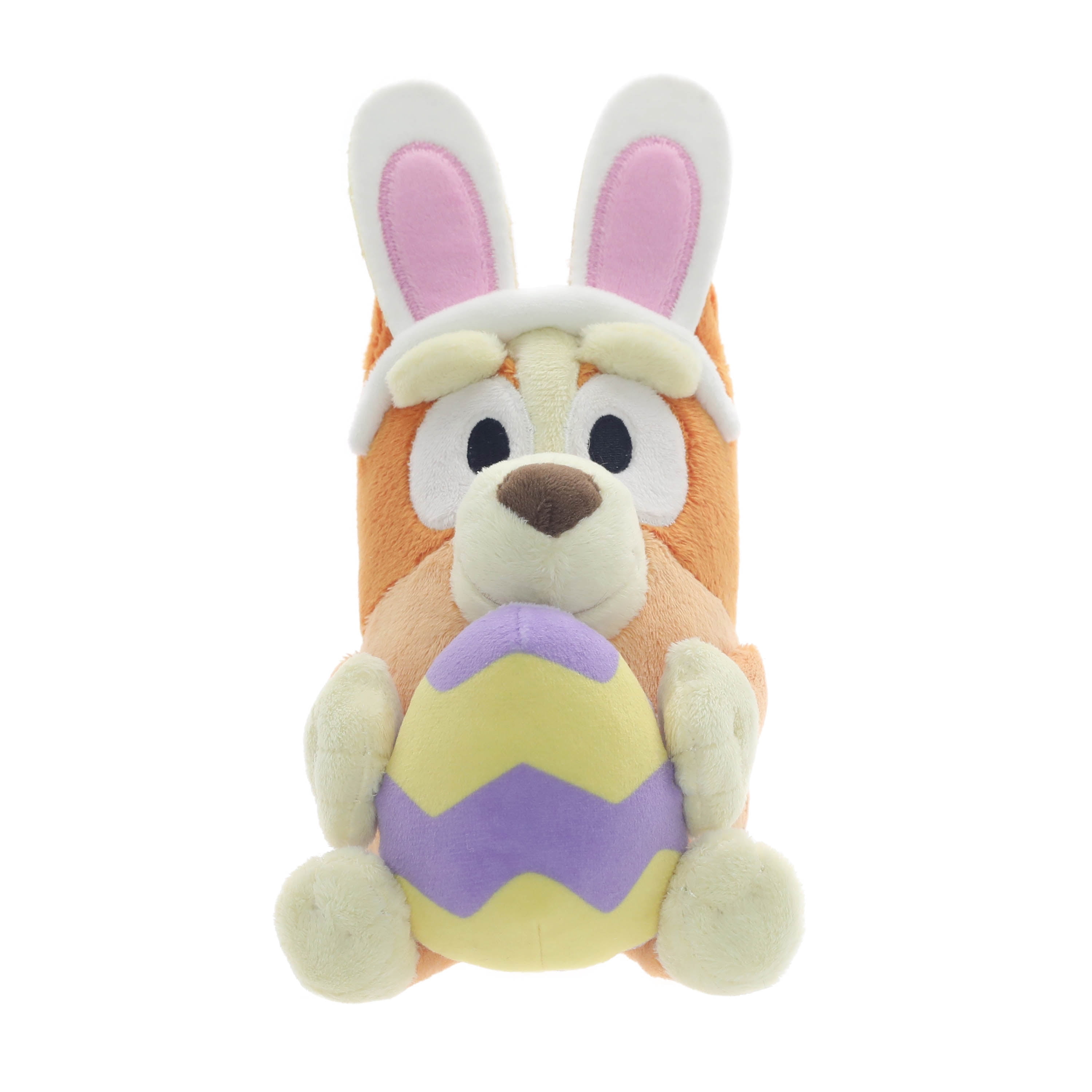 Bingo 7-Inch Plush with Easter Egg and Bunny Ears