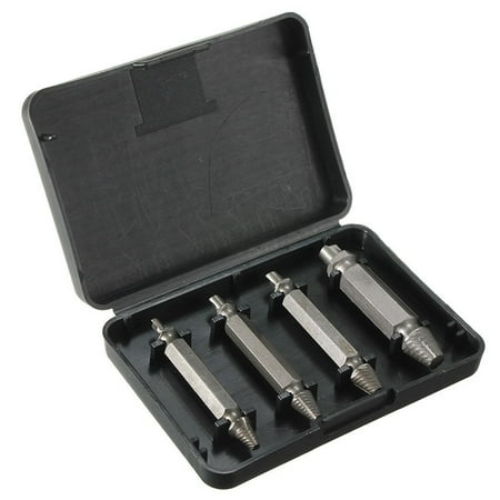 

1 Set 4 PCS Screw Extractor Drill Bits Remover Out Stud Tools