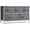 Gray, variant on Sivan Home Décor Dresser with 5 Fabric Bin Drawers - Versatile for Bedroom Storage and/or TV Stand Riser (Faux Wood - Greige)