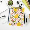 thumbnail image 7 of FMSHPON Flower Lemon Clipboard Hardboard Wood Nursing Clip Board and Pull for Standard A4 Letter 13x9 inches, 7 of 7