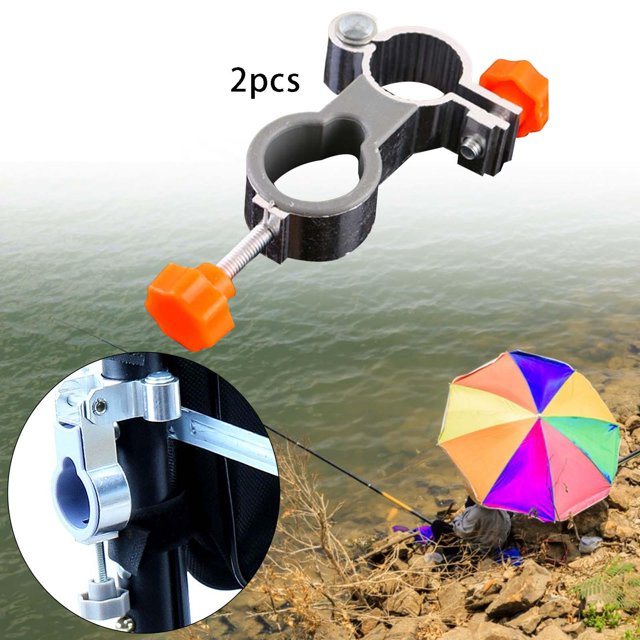 2 soportes para para asiento al aire libre. Naranja shamjiam titular de sombrilla de pesca