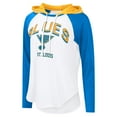 thumbnail image 2 of Women's G-III 4Her by Carl Banks  White St. Louis Blues MVP Hooded Long-Sleeve T-Shirt, 2 of 3