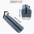 thumbnail image 6 of Unique Bargains Handheld Pencil Pouch Portable Bag Light Blue, 6 of 6
