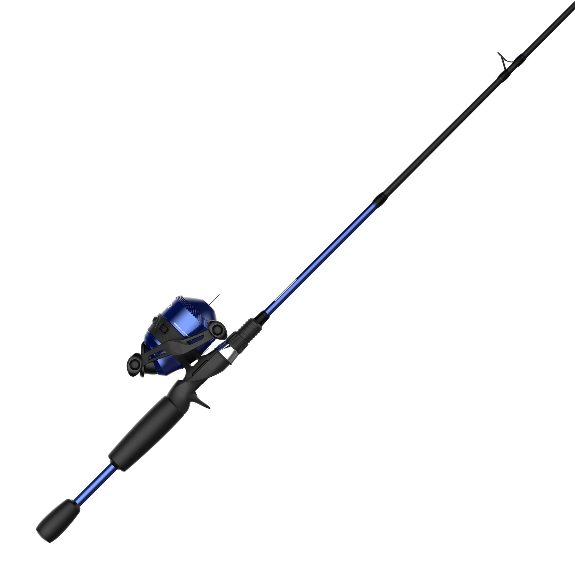 Zebco 33 CustomZ Spincast Reel and Fishing Rod Combo, 6-Foot Rod, Blue