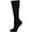 Black, variant on Sierra Socks Girls Cotton Knee High School Uniform Socks 3-Pack, Durable Ribbed Knit, Soft Fit