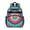Colorful Tie Dye, variant on Rainbow Tie Dye Mandala Pattern Backpack for School,Cute School Bag,Schoolbag with Adjustable Shoulder Straps & Padded Back,15.25"x11.5"x5.25"