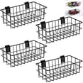 thumbnail image 1 of Metal Slatwall Baskets and Bins Set Hanging Storage Baskets for PVC Slatwall Mounted Accessories Storage Display on Garage, 1 of 5