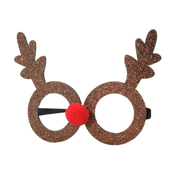 2022 First Christmas Picture Frame TOUMENY 2022 Merry Christmas Toy Glasses Frame Photo Booth Props