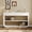 White, variant on Euroco 55 Inch Curved Console Table with 3 Soft-Close Drawers, 3-Tier Entryway Table with 2 Storage Open Shelves,Wood Narrow Long Sofa Table for Living Room, Hallway, Foyer,Blue