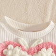 thumbnail image 4 of HAYIMI Girls Long Sleeve Bowknot Ribbed Dress Headbands Sets O-Neck Cozy Dresses, 4 of 4