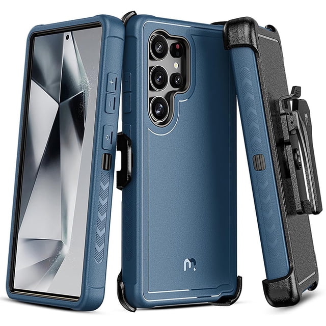 Funda Case MYBAT Maverick clip para Samsung S25 ULTRA Azul