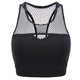 thumbnail image 1 of Mujer Yoga Fitness Stretch Entrenamiento Camiseta sin mangas Costuras de malla Sujetador deportivo acolchado (S), 1 of 8