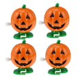thumbnail image 2 of 2025 4 Pcs 5x4CM Wind-up Toys Clockwork Waking Smile Face Pumpkins Holiday Halloween Party Favors (Orange), 2 of 3