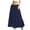 Blue, variant on Skirts for Women Summer Boho Flowy Swing Tiered A-Line Maxi Skirt Flowy Skirts for Women Elastic Waist Casual Long Dress(Red,M)