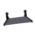 thumbnail image 2 of Asiento tipo hamaca para gatos con reposabrazos para ventana, estantes para gatos, hamaca para gatos para descansar en la ventana y tomar el sol Nogal oscuro, 2 of 9