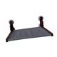 thumbnail image 2 of Asiento tipo hamaca para gatos con reposabrazos para ventana, estantes para gatos, hamaca para gatos para descansar en la ventana y tomar el sol Nogal oscuro, 2 of 9